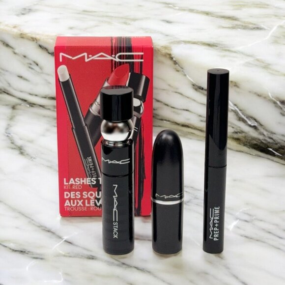 NIB MAC Lashes to Lips Kit: Red - Picture 4 of 5